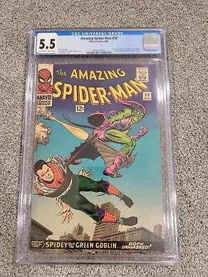 Buy Amazing Spider-Man #39 CGC 5.5 1966 • 310.64£