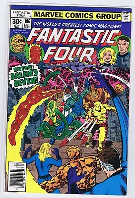 Buy Fantastic Four 186 7.0 7.5 Nice Book Glossy Nice Pages 1st Salem's Seven Wk11 • 31.11£