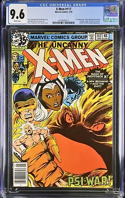 Buy Uncanny X-Men #117 CGC 9.6 1ST SHADOW KING White Pages (Marvel 1979) Claremont🔥 • 154.55£