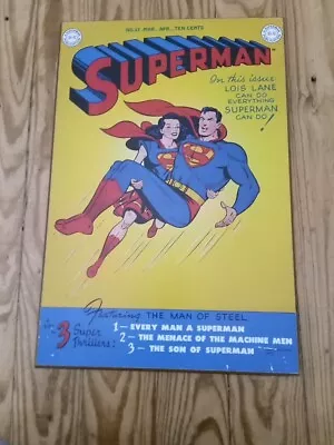 Buy ACTION COMICS #57 COVER PRINT Superman Superwoman With Frame  • 61.50£