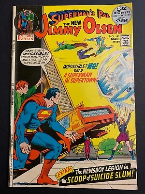 Buy Superman's Pal Jimmy Olsen 147 VG+ -- Kirby, Adams 1972 • 3.88£