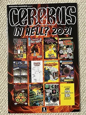 Buy CEREBUS IN HELL:  1 Preview 2021 Aardvark Vanaheim Bag Board • 2.50£