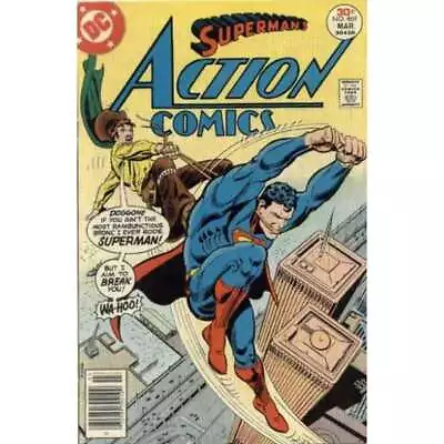 Buy Action Comics #469  - 1938 Series DC Comics Fine Minus [u~ • 2.85£