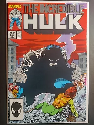 Buy Incredible Hulk #333 (1987) Steve Geiger Cover/McFarlane Interior Art - NM Cond. • 13.97£
