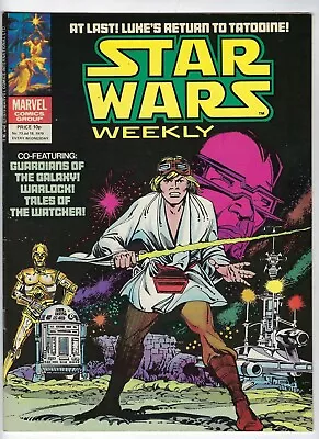 Buy Star Wars Weekly # 73 - Marvel UK - 18 July 1979 - UK Paper Comic • 4.95£