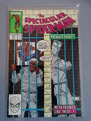 Buy The Spectacular Spiderman # 151 Return Of Tombstone 1989 • 4£