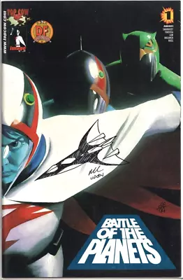 Buy Battle Of The Planets 1 Dynamic Forces Blue Foil Signed Remarked Sketch Top Cow • 69.95£