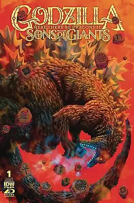 Buy GODZILLA HERE THERE BE DRAGONS II SONS OF GIANTS #1 COVER A (IDW 2024) Comic • 5.35£