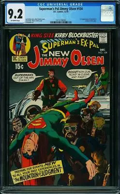 Buy Superman's Pal Jimmy Olsen #134 CGC 9.2 DC 1970 1st Darkseid! G11 313 Cm Clean • 1,316.35£