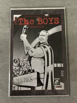 Buy The Boys Herogasm #1 Dynamite Comics 1:10 B&w Incentive Ratio Robertson Variant • 8£