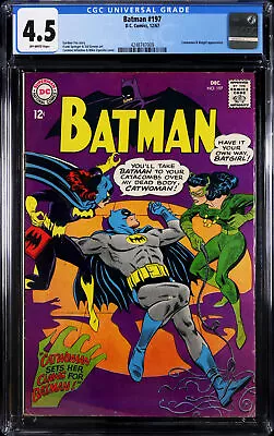 Buy Batman #197 - D.C. Comics 1967 CGC 4.5 Catwoman + Batgirl Appearance. • 77.02£