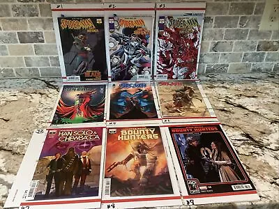 Buy Long Box Bargain!  Lot Of 9.. Spawn!!!, Star Wars, Spider-Man 2099 • 11.65£