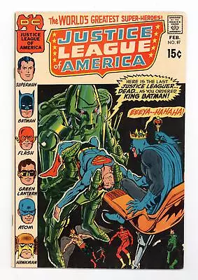 Buy Justice League Of America #87 VG/FN 5.0 1971 • 12.81£