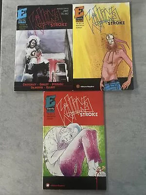 Buy ETERNITY COMICS KILLING STROKE Issues #1, 2, 3 BRITISH HORROR • 12£