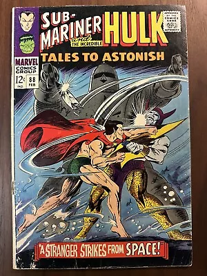 Buy Tales To Astonish #88 VG- 1st Use Of Phrase “Hulk Smash” (Marvel 1967) • 10.87£