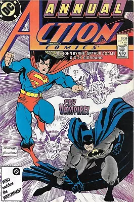 Buy Vintage DC Action Comics Annual No 1 1987 Batman Superman • 1.50£