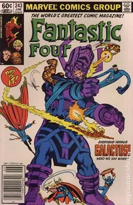 Buy Fantastic Four #243N VG- 3.5 1982 Stock Image • 13.59£