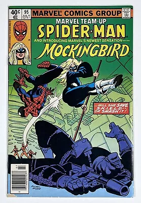 Buy Marvel Team-up #95 - 1980 - Vg+ - Newsstand - 1st Appearance Of Mockingbird • 15.53£