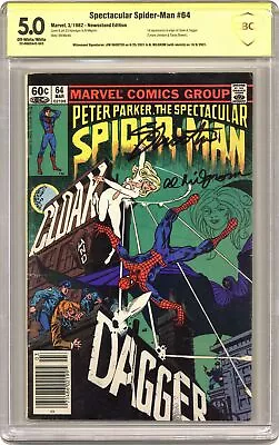 Buy Spectacular Spider-Man Peter Parker #64D CBCS 5.0 Newsstand SS 1982 • 124.26£