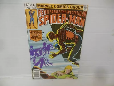Buy Marvel Comics PETER PARKER SPECTACULAR SPIDER-MAN #43 • 3.81£