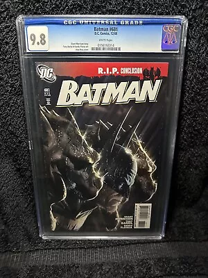 Buy 🟦 Batman #681 CGC 9.8 Alex Ross Rare Variant LIQUIDATING 50 YEAR COLLECTION • 85.97£