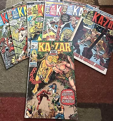 Buy Astonishing Tales Featuring Ka-Zar 15 16 17 18 19 20 + Ka-Zar 2 (1970) Romita DD • 15.52£