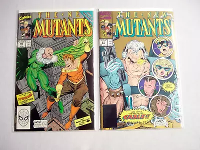 Buy The New Mutants #86, #87 Reprint Marvel Comics Fine- 1st & 2nd Appearance Cable • 15.52£
