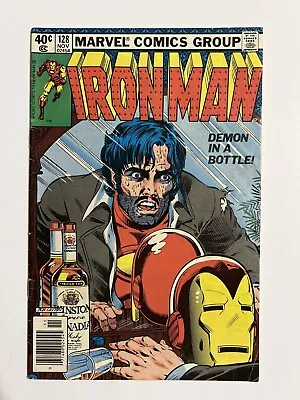 Buy Iron Man #128 VG+ 4.5 Marvel Comics 1979 NEWSTAND EDITION • 62.24£