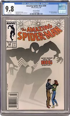 Buy Amazing Spider-Man #290N CGC 9.8 Newsstand 1987 4423604004 • 342.32£