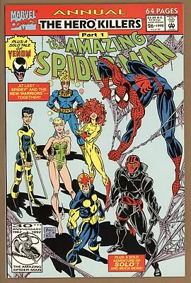 Buy Amazing Spider-Man Annual 26 (1963 Marvel) New Warriors NM • 3.88£