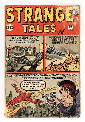 Buy Strange Tales #102 FR/GD 1.5 1962 • 25.63£