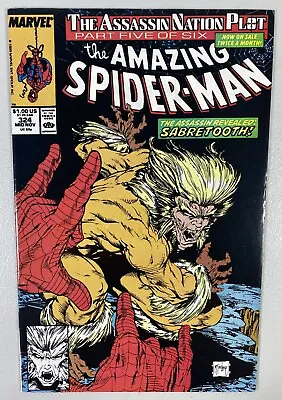 Buy Amazing Spider-Man #324 Marvel 1989 Classic Todd McFarlane Sabretooth FN+ • 11.64£