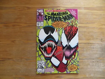 Buy 1992 Vintage Amazing Spider-man # 363 3rd Carnage Signed By Mark Bagley,with Poa • 100.95£