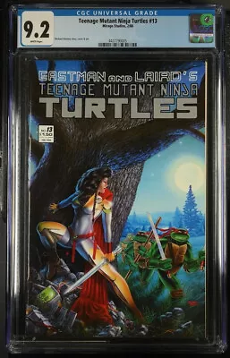 Buy Teenage Mutant Ninja Turtles #13*CGC Grade  9.2*White Pages*Michael Dooney Story • 53.59£