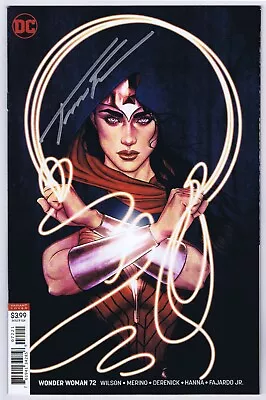 Buy Wonder Woman #72 NM Variant Signed W/COA Jenny Frison 2019 DC Comics • 36.85£