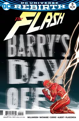 Buy The Flash #5 (NM)`16 Williamson/ Watanabe  (Cover A) • 4.25£