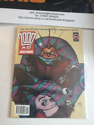 Buy 2000AD #825 Prog Comic - Nice Nm Clean - 6 Mar 1993 Featuring Judge Dredd • 0.99£