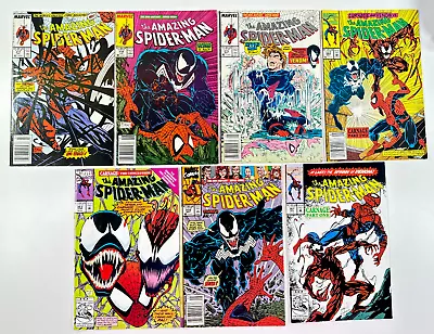 Buy Lot (x7) Amazing Spider-Man Venom Carnage 315 316 317 332 361 362 363 Newstand 1 • 349.47£