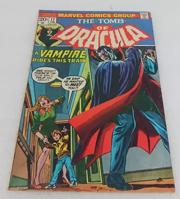 Buy The Tomb Of Dracula Number 17 Marvel Comic Book Books • 15.52£