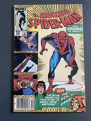 Buy Amazing Spiderman #259 1984 Newsstand MARK JEWELERS Original Costume • 15.53£