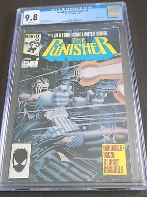 Buy The Punisher # 1 Cgc 9.8 White Pages 1986 Limited Series Jigsaw Appearance • 543.63£