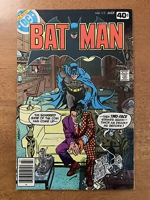 Buy BATMAN #313 NM Newsstand 1979 1st App Of Tim Fox, Son Of Lucius Fox! BRONZE • 62.12£