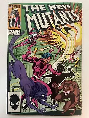 Buy The New Mutants #16 MARVEL 1984 1st App Of Hellions & 1st App Warpath NM/VF Key! • 11.64£