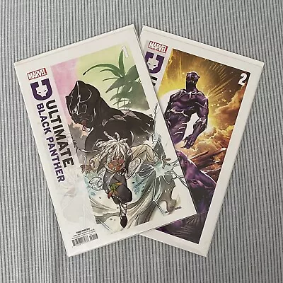 Buy Marvel Comics Ultimate Black Panther Issues 1 (3rd Print) & 2 (2nd Print) • 15£