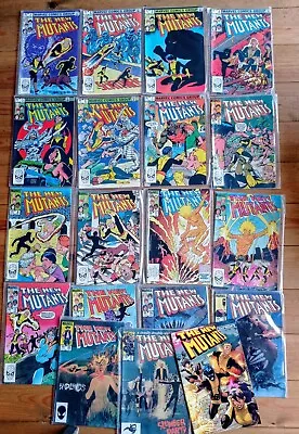 Buy Marvel Comics MCU New Mutants Nr Complete Run #1 - #21 X Men Chris Claremont NM • 75£