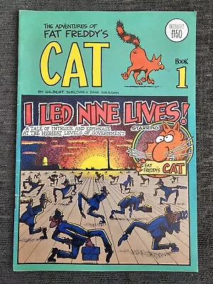 Buy The Adventures Of Fat Freddys Cat Book 1 1988 Vintage Rare  • 6.50£