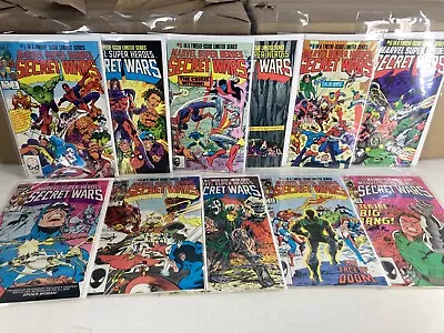 Buy Marvel Super-Heroes Secret Wars 1-12 (miss.#8) SET Sharp! Comics (s 13514) • 155.32£