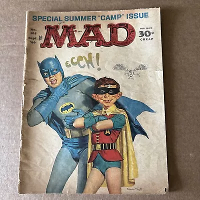 Buy Mad Magazine #105 Sept 1966 Ecch! Batman BARGAIN Shipping Included • 8.47£