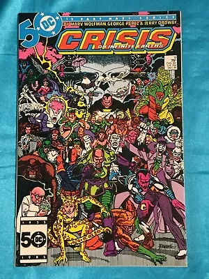 Buy CRISIS ON INFINITE EARTHS # 9, Dec. 1985, Wolfman & Perez, VERY FINE CONDITION • 3.73£