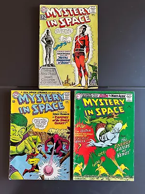 Buy MYSTERY IN SPACE 79 93 105 DC 1962 1964 1966 ADAM STRANGE Carmine Infantino • 15.53£